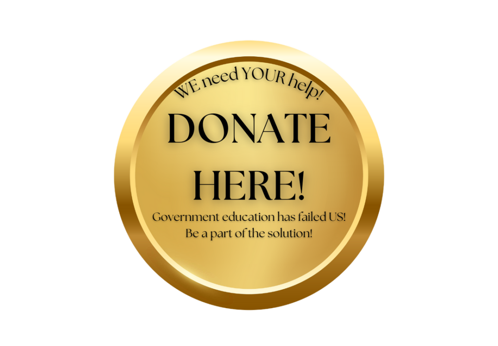 Beautiful gold circle button warmly inviting the charitable to donate