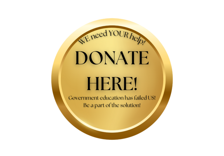 Beautiful gold circle button warmly inviting the charitable to donate